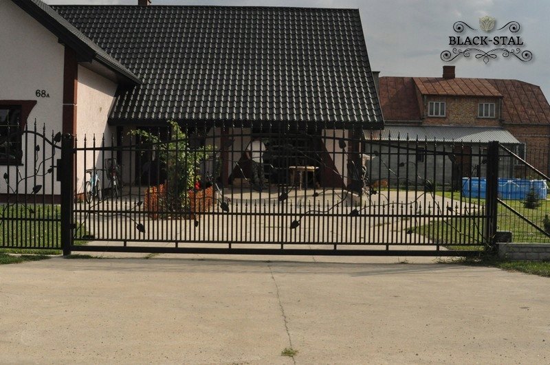 Brama przesuwna SBP-N3 - Producent ogrodzeń