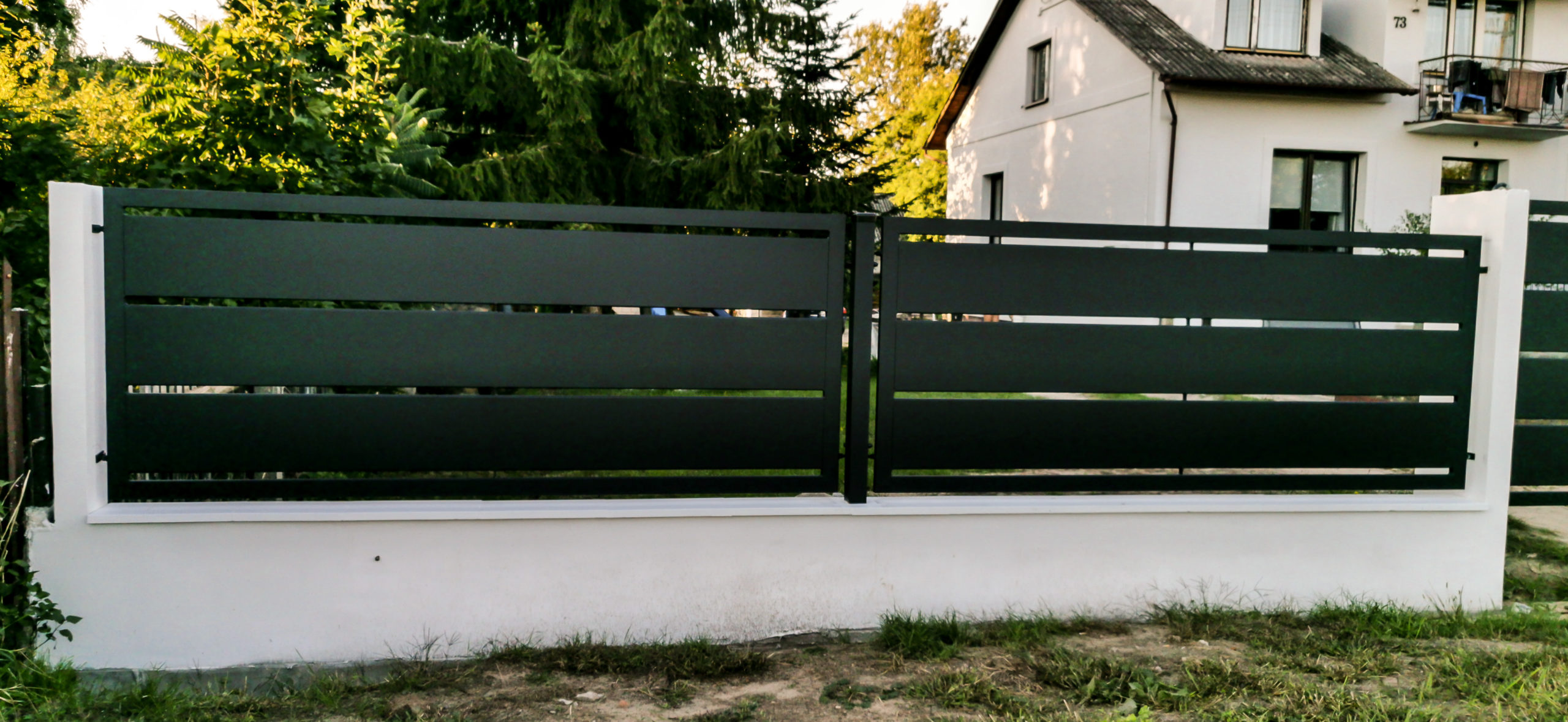 Brama dwuskrzydłowa SB-N23 - Producent ogrodzeń